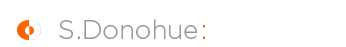 S.Donohue Logo